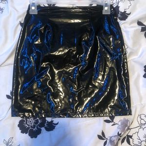 Leather Skirt